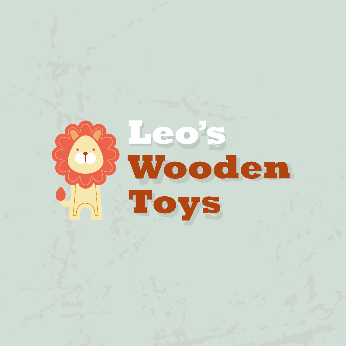 Identity for Leo's Wooden Toys, Leo's Wooden Toys logo