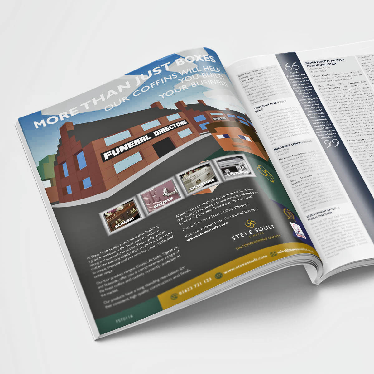 steve_soult3_new Steve Soult Limited trade B2B advertising campaign